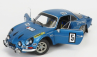 Solido Renault Alpine A110 1600s N 5 Rally Olympia 1972 J.p.nicolas - J.todt 1:18 Blue