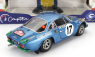 Solido Renault Alpine A110 1600s (night Version) N 17 Rally Montecarlo 1972 B.darniche - A.mahe 1:18 Blue Met