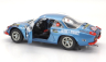 Solido Renault Alpine A110 1600s (night Version) N 23 Rally Montecarlo 1972 Jean Pierre Nicolas - Michel Vial 1:18 Blue Met