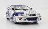 Solido Subaru Impreza S5 Wrc99 (night Version) N 8 Rally Azimut Di Monza 2000 Valentino Rossi - C.cassina 1:18 Bílá Modrá