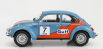 Solido Volkswagen Beetle 1303 Team Gulf N 7 Rally Colds Balls 2019 1:18 Světle Modrá Oranžová
