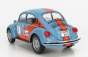 Solido Volkswagen Beetle 1303 Team Gulf N 7 Rally Colds Balls 2019 1:18 Světle Modrá Oranžová