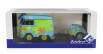 Solido Volkswagen T1 Van Kool Combi Ghosthunters Machine With Trailer 1950 1:18 Modrá Zelená