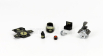 Spark-model Accessories F1  Set Lotus 72djps N 1 Emerson Fittipaldi Season 1972 World Champion 1:43 Black Gold Met