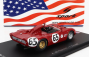 Spark-model Alfa romeo 33 Spider Team Autodelta N 65 12h Sebring 1967 A.de Adamich - T.zeccoli 1:43 Red