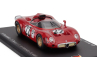 Spark-model Alfa romeo T33 N 22 1000km Nurburgring 1967 Roberto Bussinello - Teodoro Zeccoli - Andrea De Adamich - Nanni Galli 1:43 Red