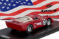 Spark-model Alfa romeo T33.2 Team Autodelta Spa N 23 24h Daytona 1968 Mario Andretti - Lucien Bianchi 1:43 Červená Modrá