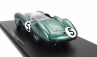 Spark-model Aston martin Dbr1 3.0l Spider Team David Brown Racing Dept. N 5 Winner 24h Le Mans 1959 R.salvadori - C.shelby - Con Vetrina - With Showcase 1:18 Zelená