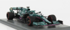 Spark-model Aston martin F1  Amr21 Mercedes M12 Eq Power+ Team Cognizant Formula One N 18 Abu Dhabi Gp 2021 Lance Stroll - 100th Gp 1:43 Zelená