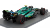 Spark-model Aston martin F1  Amr23 Team Aramco Cognizant N 14 7th British Gp 2023 Fernando Alonso 1:12 Zelená