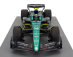 Spark-model Aston martin F1  Amr23 Team Aramco Cognizant N 14 7th British Gp 2023 Fernando Alonso 1:12 Zelená