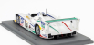 Spark-model Audi R8 3.6l Turbo Team Adt Champion Racing N 3 Winner 24h Le Mans 2005 Tom Kristensen - Jj Leto - Marco Werner 1:43 Bílá Zelená