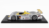 Spark-model Audi R8 3.6l Turbo V8 Team Audi Sport Joest N 9 2nd 24h Le Mans 2000 Laurent Aiello - Allan Mcnish - Stephane Ortelli 1:18 Stříbrná Žlutá