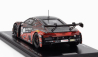 Spark-model Audi R8 Lms Gt3 Evo Ii 5.2l V10 Team Tresor Attempto Racing N 88 24h Spa 2024 Leonardo Moncini - Lorenzo Patrese - Lorenzo Ferrari - Glenn Van Berlo 1:43 Šedá Červená