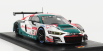 Spark-model Audi R8 Lms Gt3 Team Audi Sport Land N 29 24h Nurburgring 2021 C.mies - K.van Der Linde - R.rast 1:43 Bílá Šedá Modrá