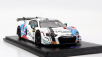 Spark-model Audi R8 Lms Gt3 Team Audi Sport Team Valvoline N 74 4th 12h Bathurst 2022 K.van Der Linde - N.berthon - B.schumacher 1:43 Bílá Modrá Červená