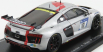 Spark-model Audi R8 Lms Gt4 Team Audi Sport Phoenix N 17 24h Nurburgring 2017 J.lappalainen - A.mies - P.terting - A.yoong 1:43 Grey
