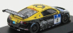 Spark-model Audi R8 Lms N 2 24h Adac Nurburgring 2010 Abt - Collard - Luhr - Mies 1:43 Černá Žlutá