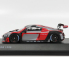 Spark-model Audi R8 Lms Team Audi Sport N 0 Press Season 2017 1:43 Červená Stříbrná Černá