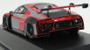 Spark-model Audi R8 Lms Team Audi Sport N 0 Press Season 2017 1:43 Červená Stříbrná Černá