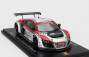 Spark-model Audi R8 Lms Team Phoenix Racing N 111 24h Spa 2009 Henri Moser - Marcel Fassler - Alex Margaritis - Marc Basseng 1:43 Silver Red