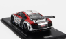 Spark-model Audi R8 Lms Team Phoenix Racing N 111 24h Spa 2009 Henri Moser - Marcel Fassler - Alex Margaritis - Marc Basseng 1:43 Silver Red