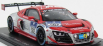 Spark-model Audi R8 Lms Ultra Team Audi Race Experience N 502 24h Nurburgring 2014 F.baumgartner - M.werner - F.biela - P.kaffer 1:43 Červená Stříbrná