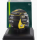 Spark-model Bell helmet Casco Helmet F1 Lance Stroll Team Aramco Cognizant Aston Martin N 18 Canada Gp 2024 1:5 Black
