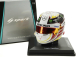 Spark-model Bell helmet Casco Helmet F1 Lewis Hamilton World Champion Team Amg Petronas W06 N 44 Winner Usa Gp 2015 1:5 Bílá Fialová