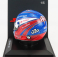 Spark-model Bell helmet F1  Casco Helmet Alfa Romeo C42 Team Orlen Racing N 77 Season 2022 Valtteri Bottas 1:5 Modrá Bílá Červená