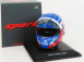 Spark-model Bell helmet F1  Casco Helmet Alfa Romeo C42 Team Orlen Racing N 77 Season 2022 Valtteri Bottas 1:5 Modrá Bílá Červená