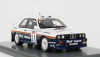 Spark-model BMW 3-series (e30) N 21 Rally Tour De Corse 1989 P.bernardini - J.bernardini 1:43 Bílá Modrá