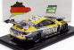 Spark-model BMW 4-series M4 Gt3 Team Rowe Racing N 99 24h Nurburgring 2024 R.frijns - S.van Der Linde - D.vanthoor - A.farfus 1:43 Šedá Žlutá Bílá