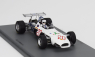 Spark-model Brabham F1  Bt30 N 20 Germany Gp 1969 Kurt Ahrens 1:43 Bílá Černá