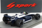 Spark-model Brabham F1  Bt56 N 8 3rd Belgium Gp 1987 A.de Cesaris 1:43 Modrá Bílá