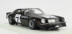 Spark-model Chevrolet Camaro Coupe N 7 Winner Iroc Michigan 1974 B.unser - Con Vetrina - With Showcase 1:18 Black