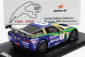 Spark-model Chevrolet Corvette C6.r Z06 Team Sangari Brazil N 8 24h Spa 2009 Enrique Bernoldi - Xavier Maassen - Roberto Streit 1:43 Modrá Zelená Žlutá