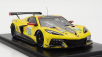 Spark-model Chevrolet Corvette C8.r 5.5l V8 Team Corvette Racing N 63 24h Le Mans 2022 A.garcia - J.taylor - N.catsburg 1:43 Žlutá