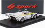 Spark-model Chevron B36 2.0l S4 Team Roc Societe Yacco N 25 24h Le Mans 1980 Bruno Sotty - Dominique Laurent - Philippe Hesnault 1:43 Bílá Žlutá