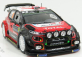 Spark-model Citroen C3 Wrc Team Citroen Total Abu Dhabi Wrt N 10 Rally Montecarlo 2018 K.meeke - P.nagle 1:43 Červená Bílá