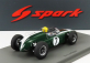 Spark-model Cooper F1  T55 N 7 Dutch Gp 1962 T.maggs 1:43 Zelená Bílá