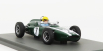 Spark-model Cooper F1  T55 N 7 Dutch Gp 1962 T.maggs 1:43 Zelená Bílá