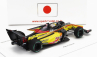 Spark-model Dallara Sf23 Honda M-tec Hr-417e Team B-max Racing N 51 Super Formula Season 2023 Raoul Hyman 1:43 Žlutá Červená Černá