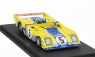Spark-model Duckhams Lm72 3.0l V8 Team Duckhams Oil Motor Racing N 5 24h Le Mans 1973 Alain De Cadenet - Chris Craft 1:43 Žlutá Modrá