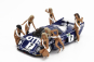 Spark-model Figures Set 6x Grid Girls 1980s 1:43 Bílá Růžová