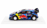 Spark-model Ford england Puma Rally1 Team Ford World Rally M-sport N 8 6th Rally Safari 2023 Ott Tanak - Martin Jarveoja 1:43 Modrá Žlutá Červená