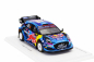 Spark-model Ford england Puma Rally1 Team Ford World Rally M-sport N 8 Winner Rally Chile 2023 Ott Tanak - Martin Jarveoja 1:43 Modrá Žlutá Červená