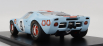 Spark-model Ford usa Gt40 4.9l V8 Team Jw Automotive Engineering Gulf N 9 Winner 24h Le Mans 1968 L.bianchi - P.rodriguez - Con Vetrina - With Showcase 1:18 Světle Modrá Oranžová