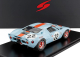 Spark-model Ford usa Gt40 4.9l V8 Team Jw Automotive Engineering N 22 Winner Sebring 1969 Jacky Ickx - Jackie Oliver 1:18 Světle Modrá Oranžová