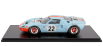 Spark-model Ford usa Gt40 4.9l V8 Team Jw Automotive Engineering N 22 Winner Sebring 1969 Jacky Ickx - Jackie Oliver 1:18 Světle Modrá Oranžová